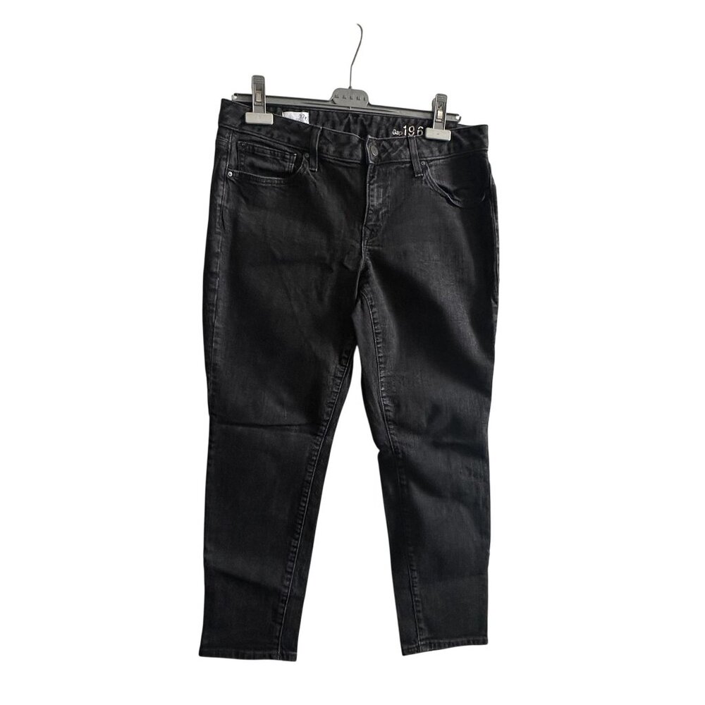 GAP 1969 Curvy Skinny Jeans , black, Size 32P